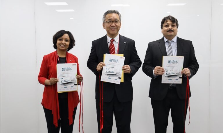Canon launches print shop management software CLICKTRACE in India