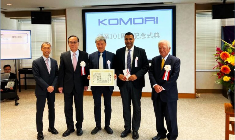 KOMORI India receives ‘President Special Award’