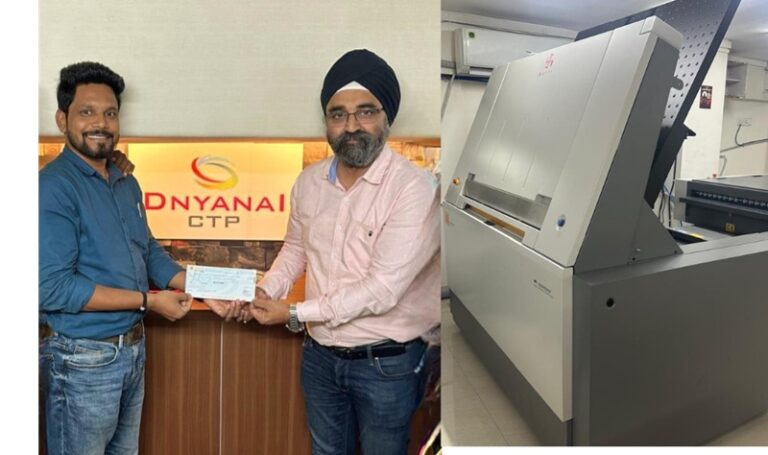Dnyanai CTP installs country’s 1st Kodak Trendsetter Q800 W