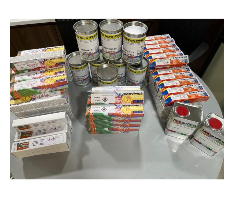 Kunal Enterprise lays ready ALL Teca-Print Pad inks & material for customers