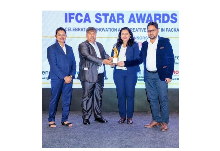 Cosmo Films wins IFCA Star Award for excellence in packaging innovation